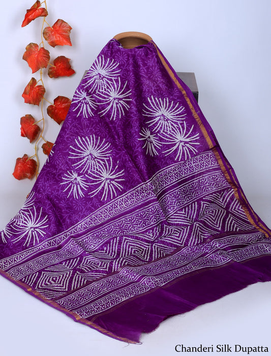 Chanderi Silk Dupattas