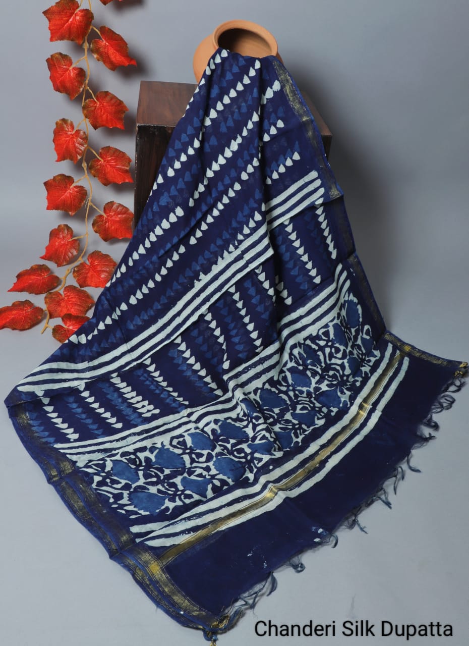 Chanderi Silk Dupattas