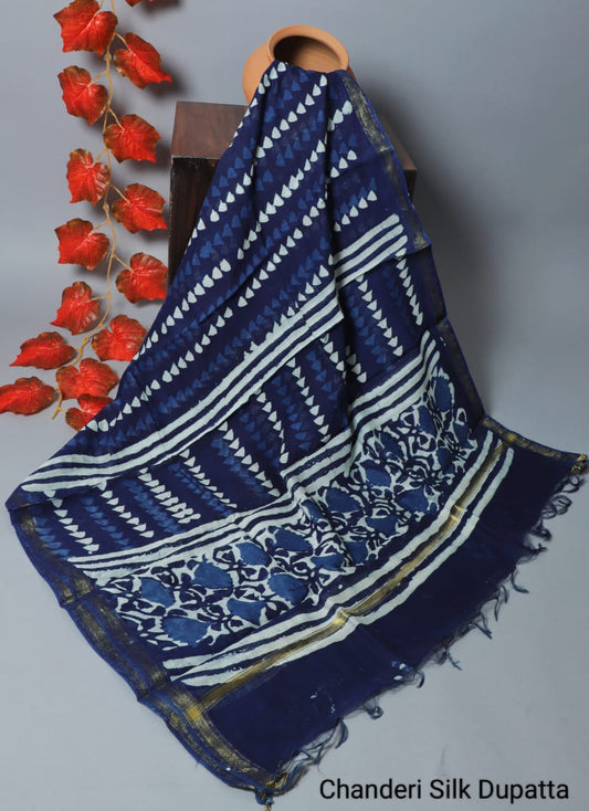 Chanderi Silk Dupattas