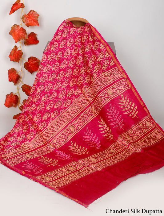 Chanderi Silk Dupattas