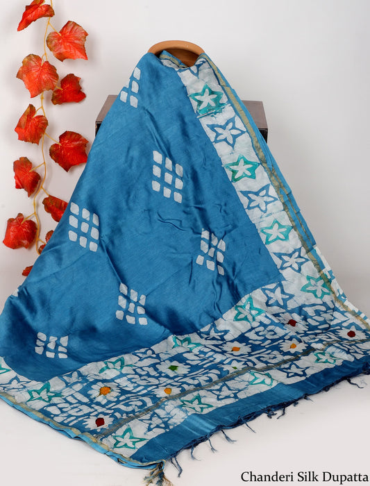 Chanderi Silk Dupattas