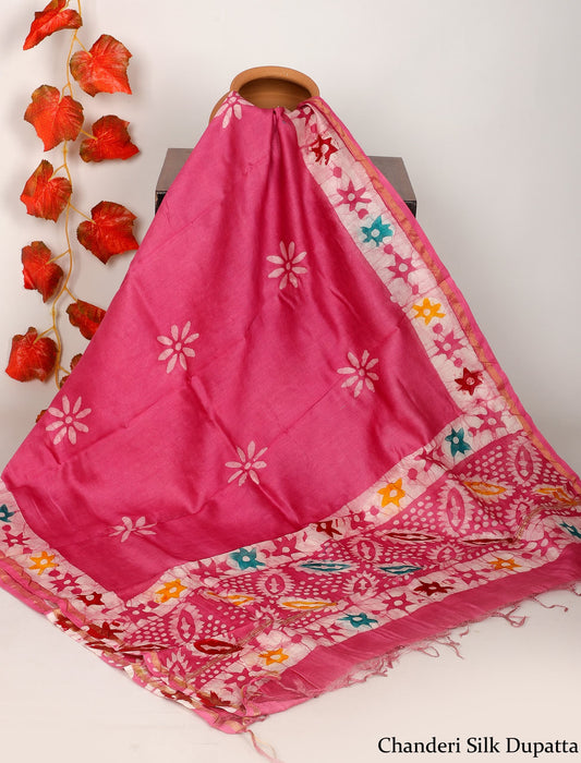 Chanderi Silk Dupattas