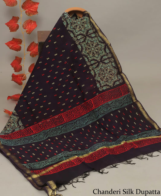 Chanderi Silk Dupattas