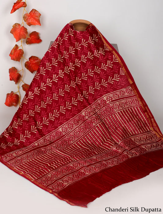 Chanderi Silk Dupattas