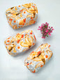 Set of 3 Pouches With A Waterproof Lining, Perfect For Cosmetics