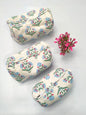 Set of 3 Pouches With A Waterproof Lining, Perfect For Cosmetics
