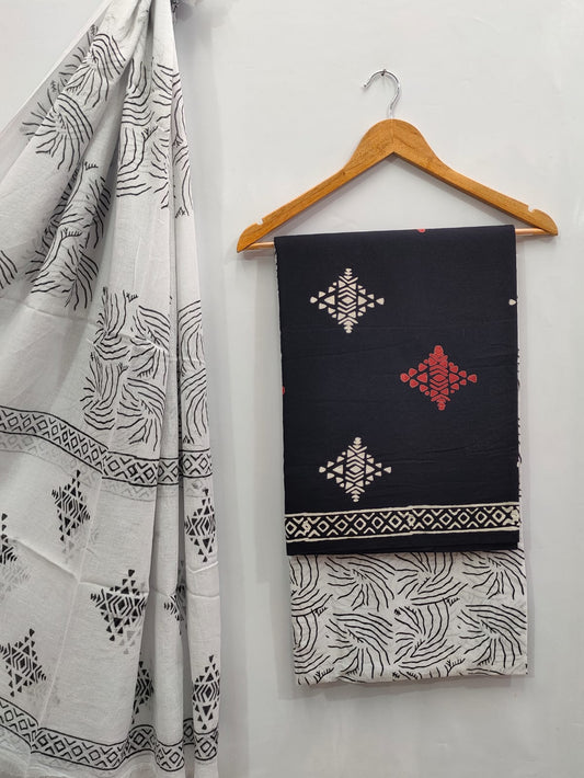 soft cotton salwar suit set for summer