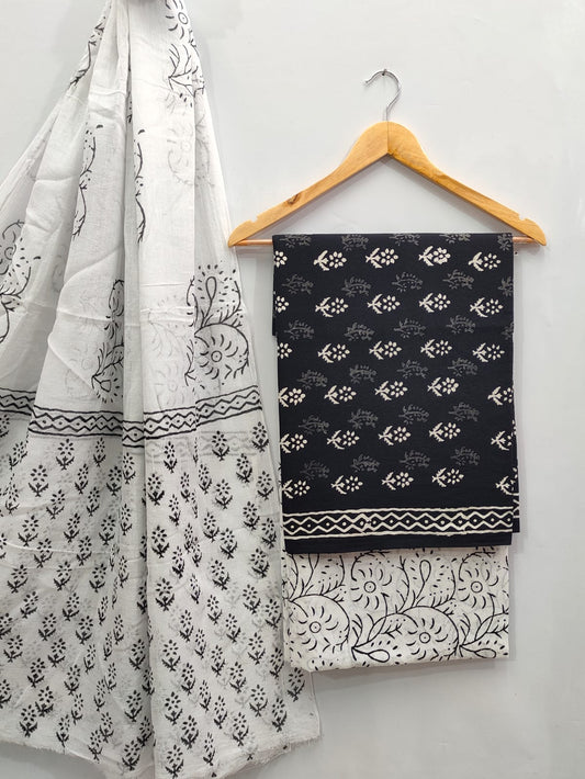 soft cotton salwar suit set for summer