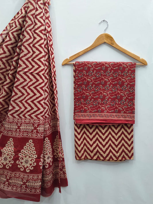soft cotton salwar suit set for summer