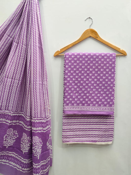 soft cotton salwar suit set for summer