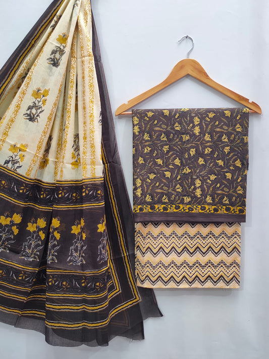 soft cotton salwar suit set for summer
