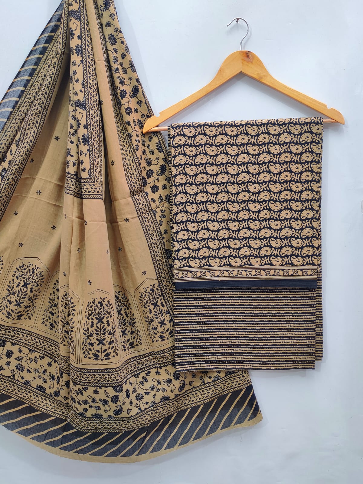 soft cotton salwar suit set for summer