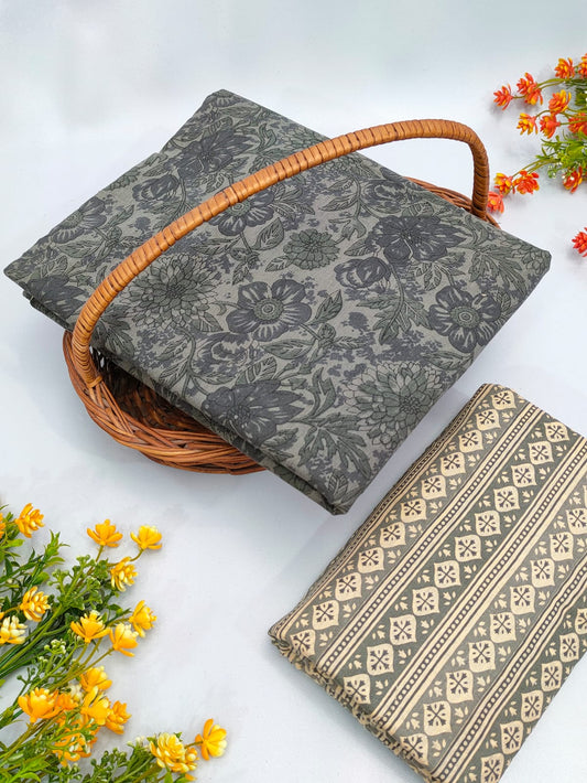 Cotton Top Bottom Set Kurta pant Set