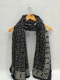 mul cotton dupatta stole hand block printed