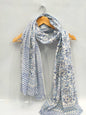 mul cotton dupatta stole hand block printed
