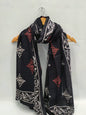 mul cotton dupatta stole hand block printed