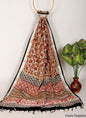 Linen Cotton Dupatta Hand block The Street Pal