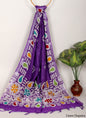 Linen Cotton Dupatta Hand block The Street Pal