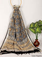 Linen Cotton Dupatta Hand block The Street Pal