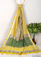Linen Cotton Dupatta Hand block The Street Pal