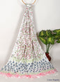 Linen Cotton Dupatta Hand block The Street Pal