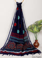 Linen Cotton Dupatta Hand block The Street Pal
