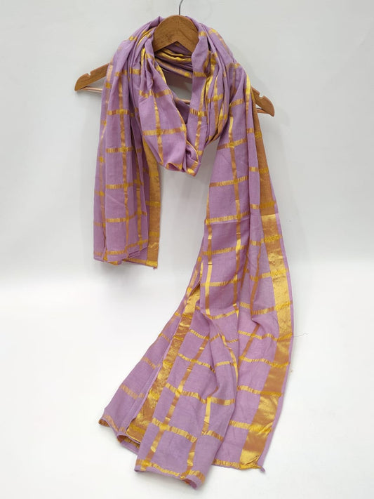 2.5 Meter Bandhani Mul-Cotton Dupatta 