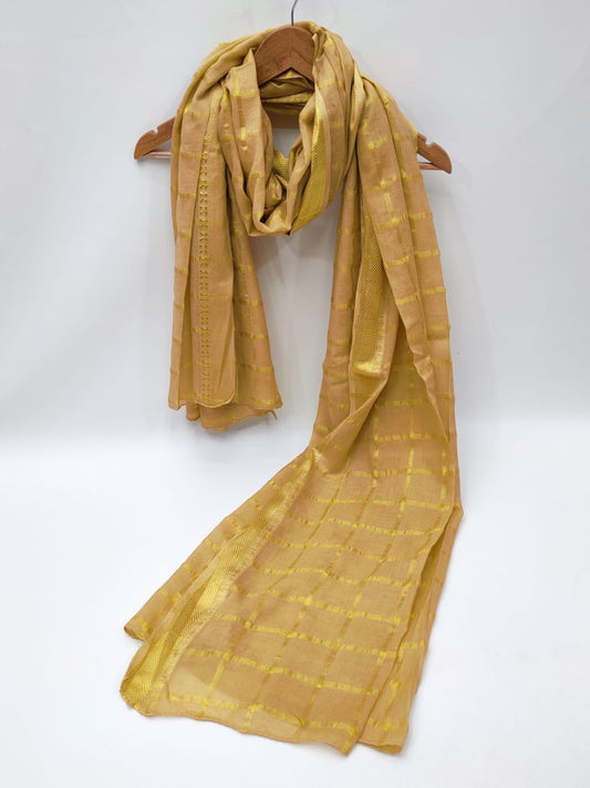 2.5 Meter Bandhani Mul-Cotton Dupatta 