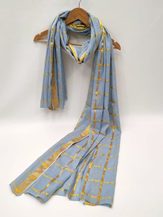 2.5 Meter Bandhani Mul-Cotton Dupatta 