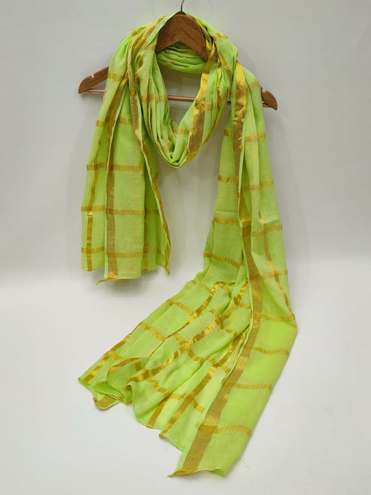 2.5 Meter Bandhani Mul-Cotton Dupatta 