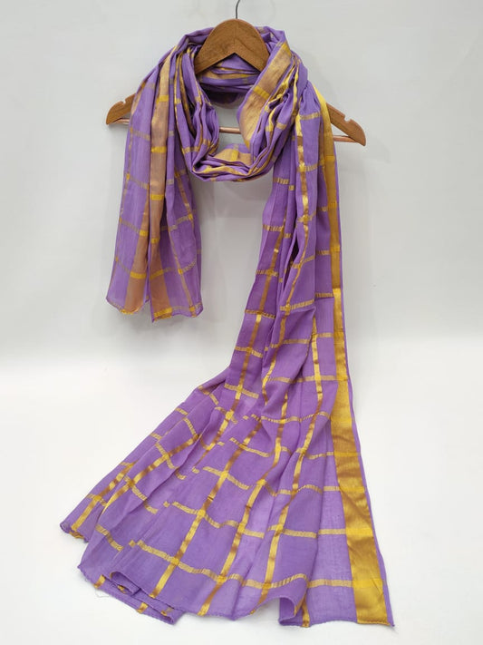 2.5 Meter Bandhani Mul-Cotton Dupatta 