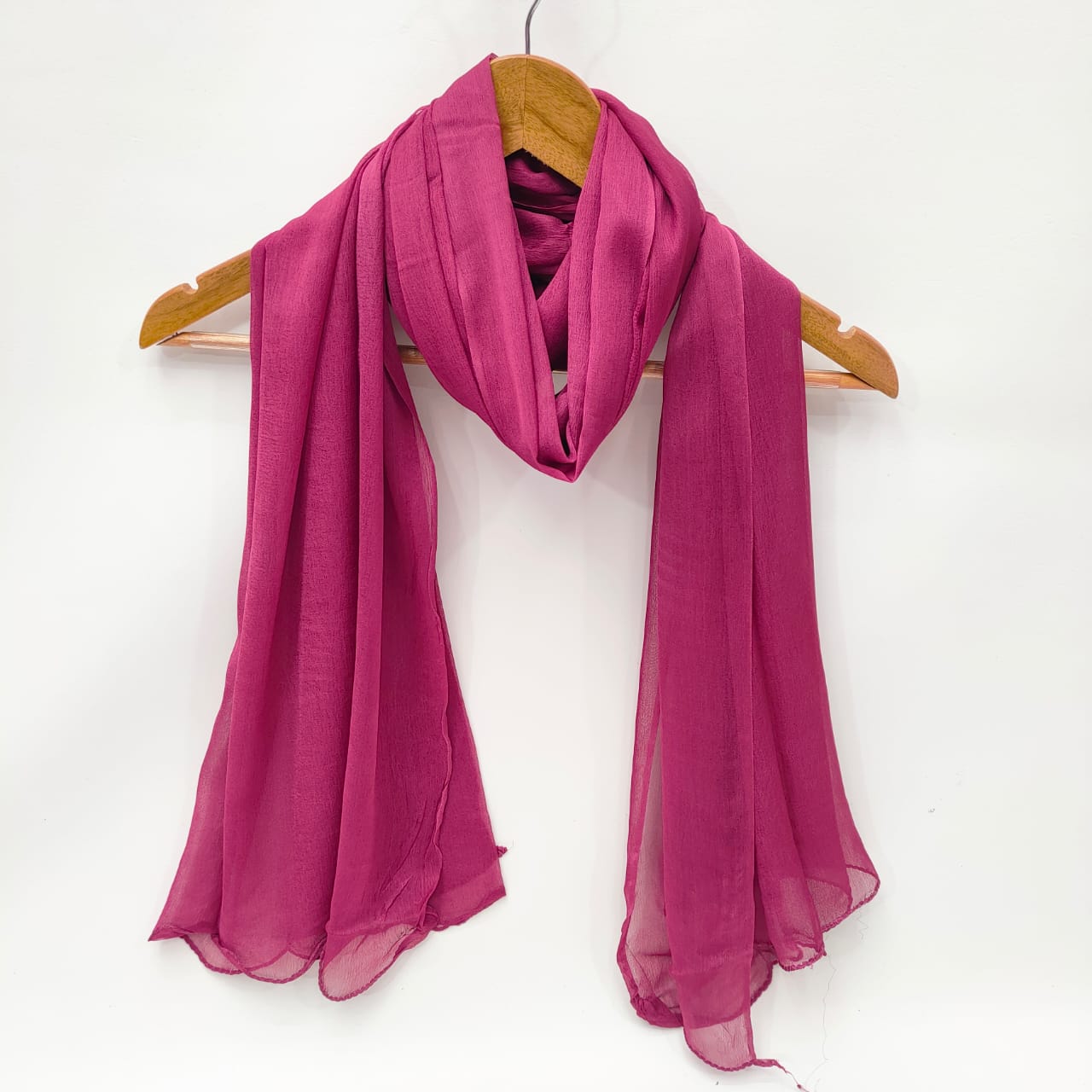 Chiffon Dupatta Plain Dye Chiffon Dupatta
