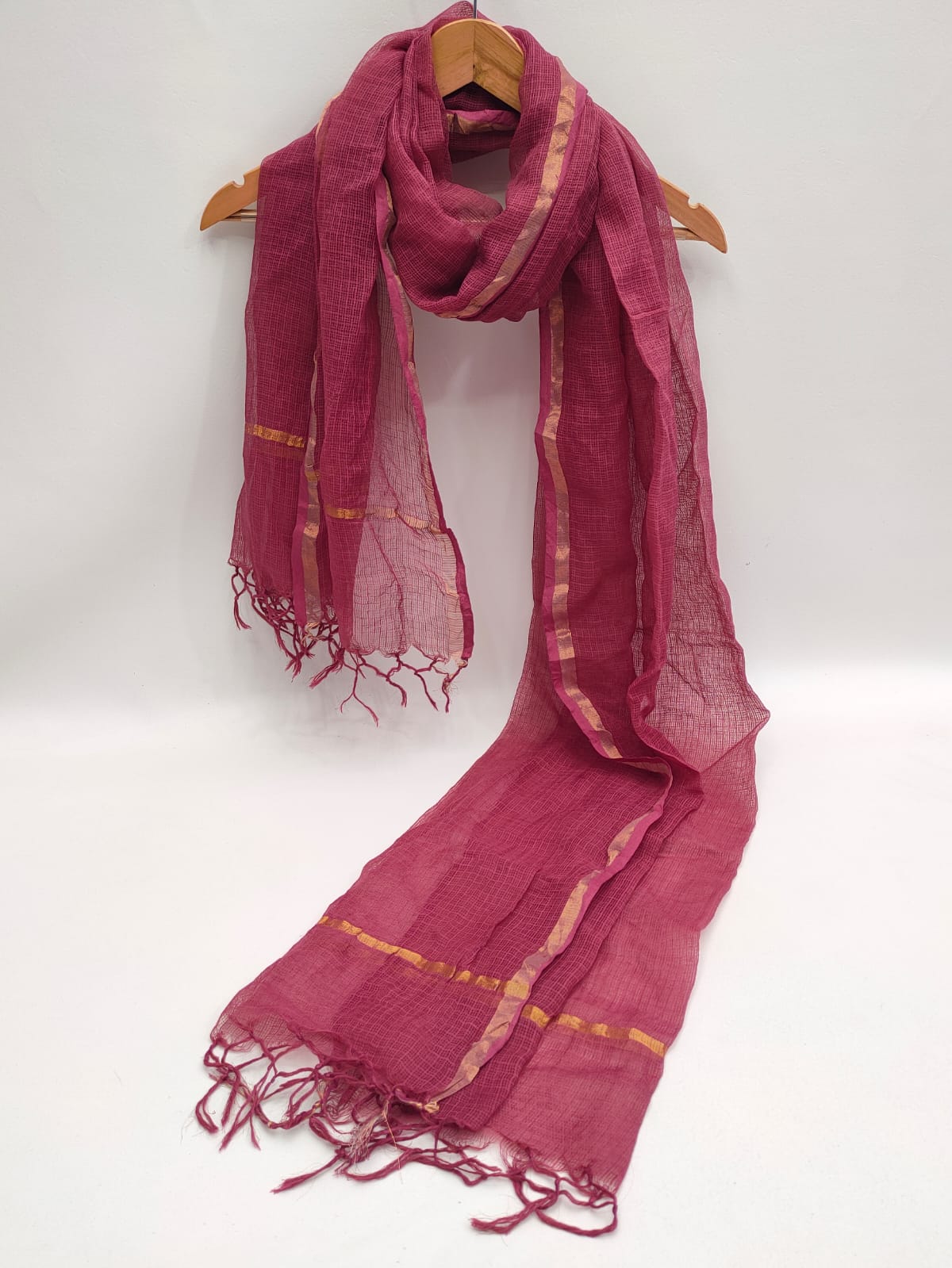 2.5 mtr Plain Kota Doriya Dupatta
