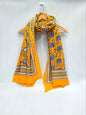 2 Meter Mulmul Cotton HandBlock Dupatta / Stole - TSPDSHS24