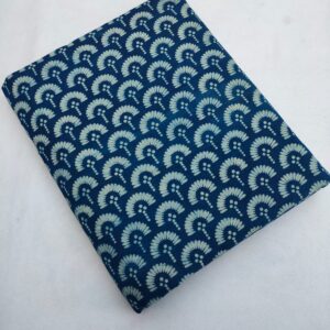 Bagru Pure Cotton Hand Block Fabric – TSPRBK656