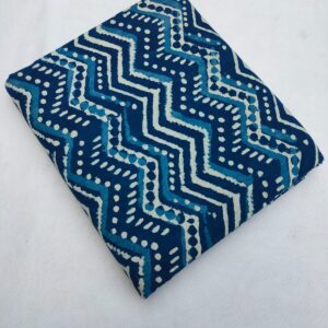 Bagru Pure Cotton Hand Block Fabric – TSPRBK663
