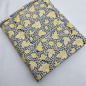 Bagru Pure Cotton Hand Block Fabric – TSPRBK711