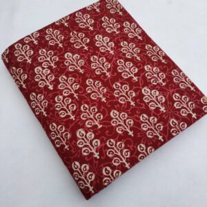 Bagru Pure Cotton Hand Block Fabric – TSPRBK722