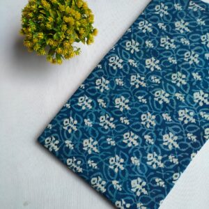 Hand Block Printed Pure Cotton Fabric – TSPRFBK111