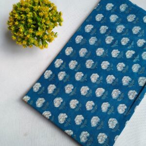 Hand Block Printed Pure Cotton Fabric – TSPRFBK18