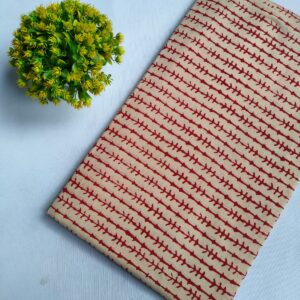 Hand Block Printed Pure Cotton Fabric – TSPRFBK27