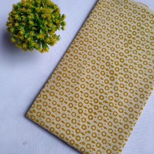 Hand Block Printed Pure Cotton Fabric – TSPRFBK35