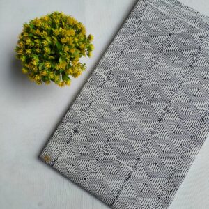 Hand Block Printed Pure Cotton Fabric – TSPRFBK45