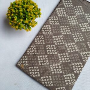 Hand Block Printed Pure Cotton Fabric – TSPRFBK5