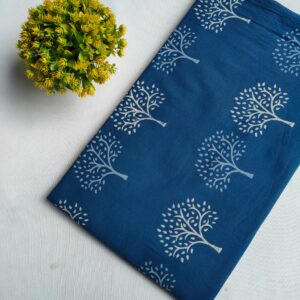 Hand Block Printed Pure Cotton Fabric – TSPRFBK52