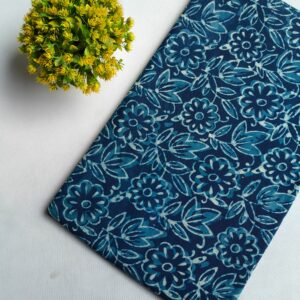 Hand Block Printed Pure Cotton Fabric – TSPRFBK59