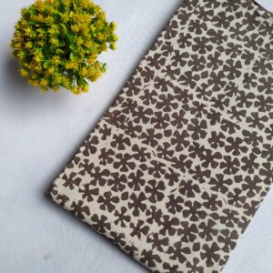 Hand Block Printed Pure Cotton Fabric – TSPRFBK6