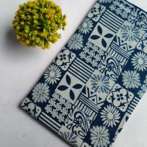Hand Block Printed Pure Cotton Fabric – TSPRFBK60