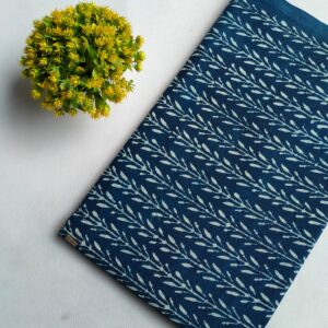 Hand Block Printed Pure Cotton Fabric – TSPRFBK62