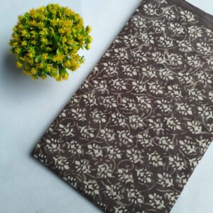 Hand Block Printed Pure Cotton Fabric – TSPRFBK63
